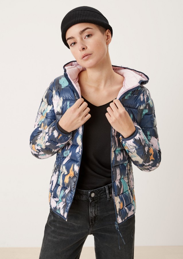Women Jackets | Patterned quilted jacket - AX21444
