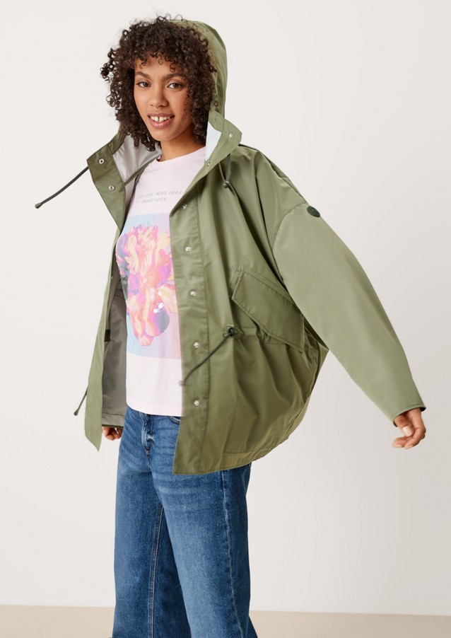 Women Jackets | Jacket with an integrated rucksack - CY05992