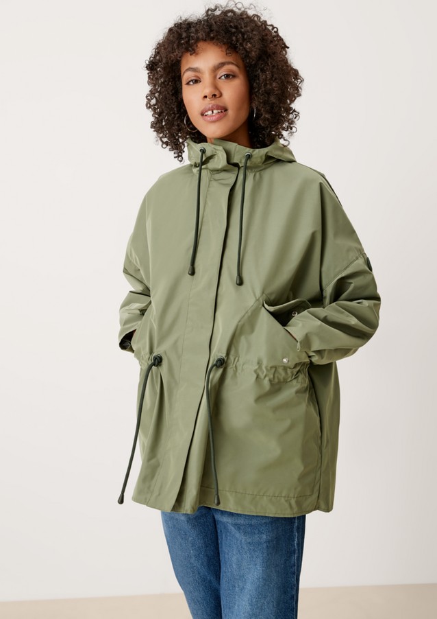Women Jackets | Jacket with an integrated rucksack - CY05992