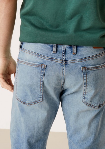 Hommes Jeans | Slim : jean délavé - RH28768