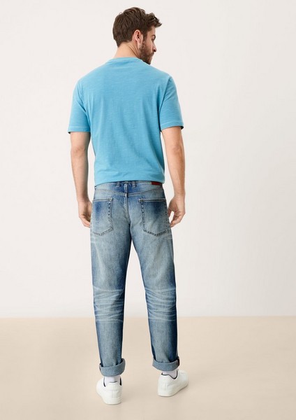 Herren Jeans | Regular: Jeans mit Destroyes - RJ91133