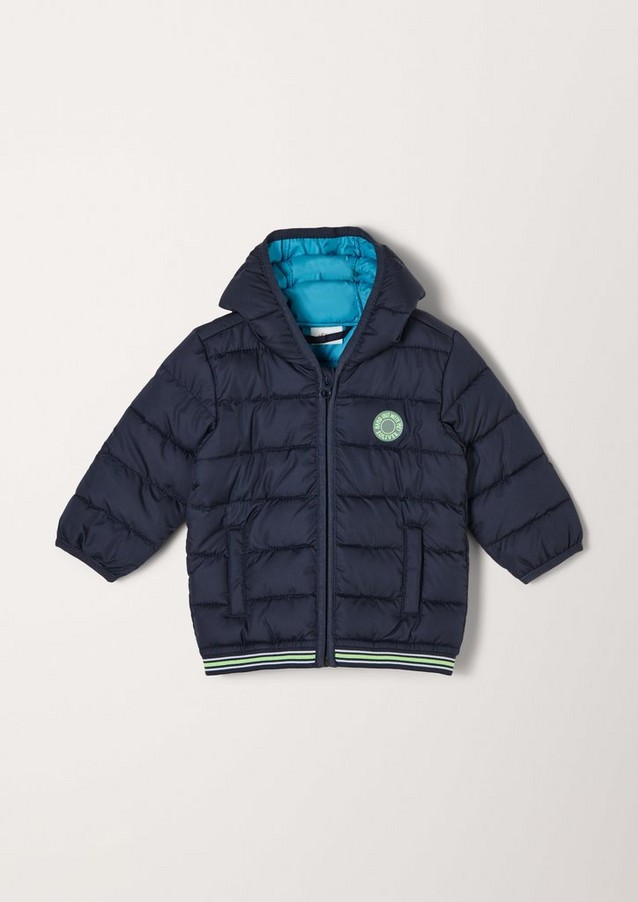 Junior Boys (sizes 50-92) | Quilted jacket with a hood - XH86813