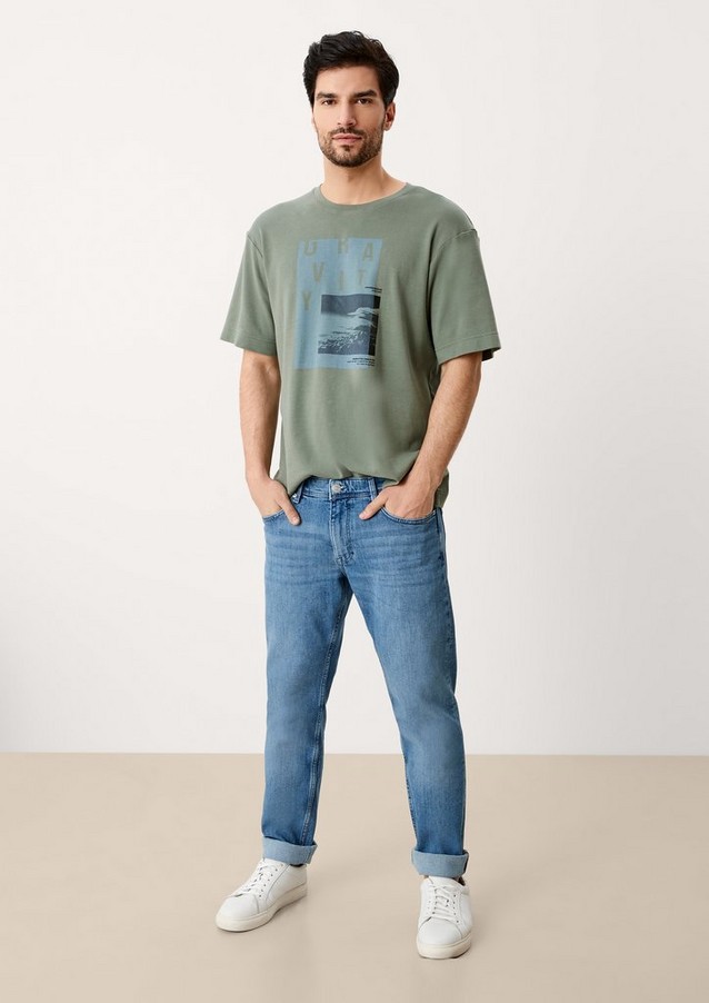 Hommes Jeans | Slim : jean délavé - MG52280