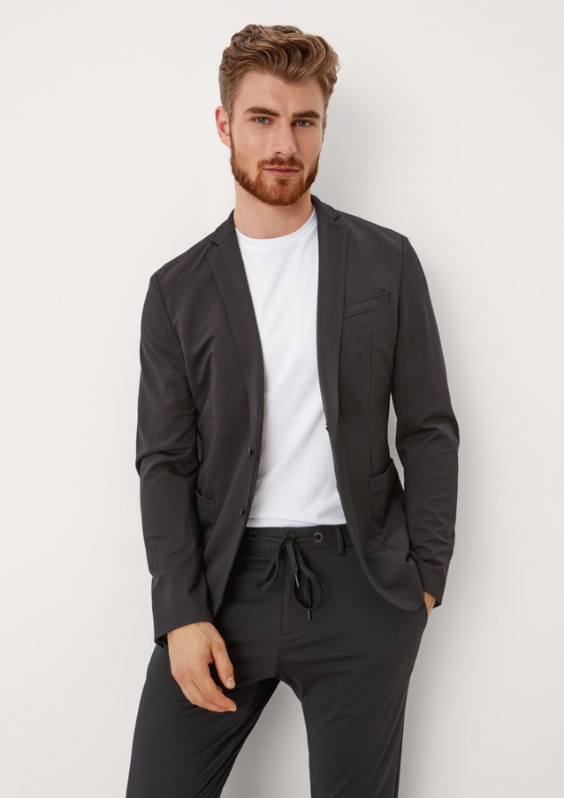 Men Tailored jackets & waistcoats | Slim fit: tracksuit-style sports jacket - TR40143