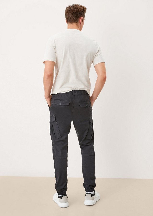 Men Trousers | Regular: tracksuit bottoms with cargo pockets - CX30337