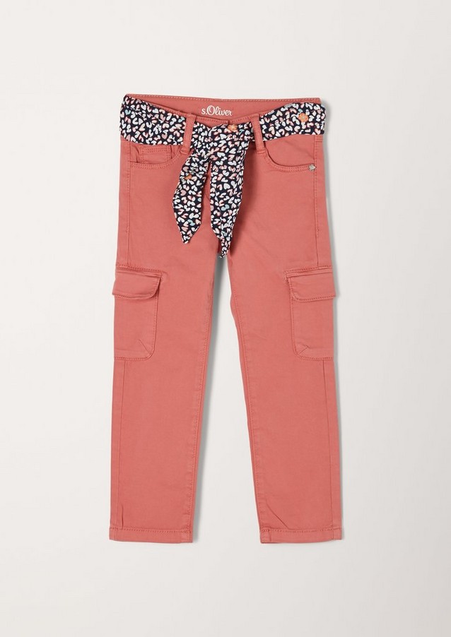 Junior Kids (sizes 92-140) | Regular fit: trousers with a slim leg - SH88228