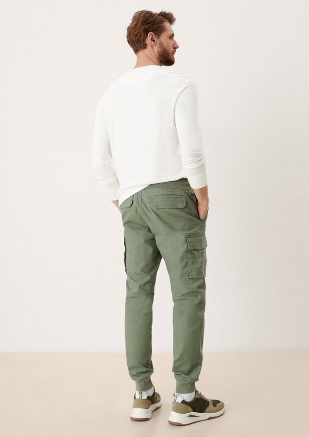 Men Trousers | Relaxed fit: cargo-style tracksuit bottoms - SQ42494