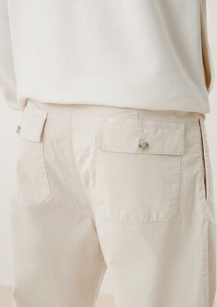 Men Trousers | Loose: Cotton chinos - ZY91992