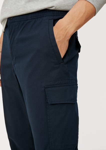 Men Trousers | Relaxed: cargo trousers with an elasticated waistband - ZI20449