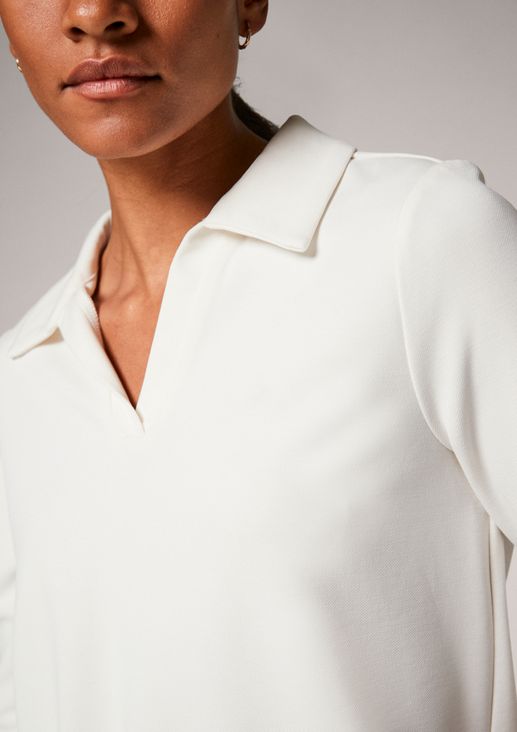 Twill textured top from comma