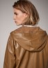Faux leather bomber jacket from comma