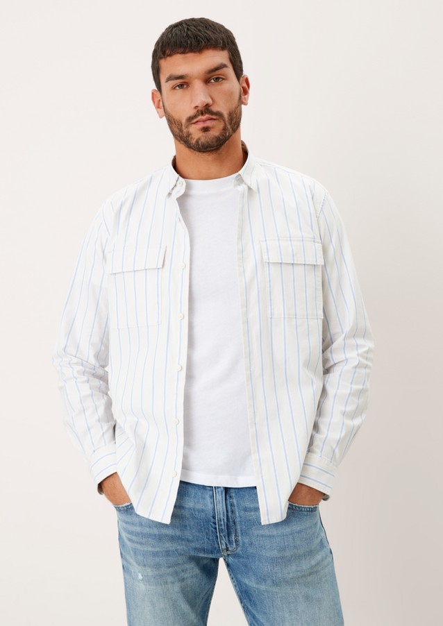 Herren Hemden | Regular: Hemd mit Streifen - YR66599