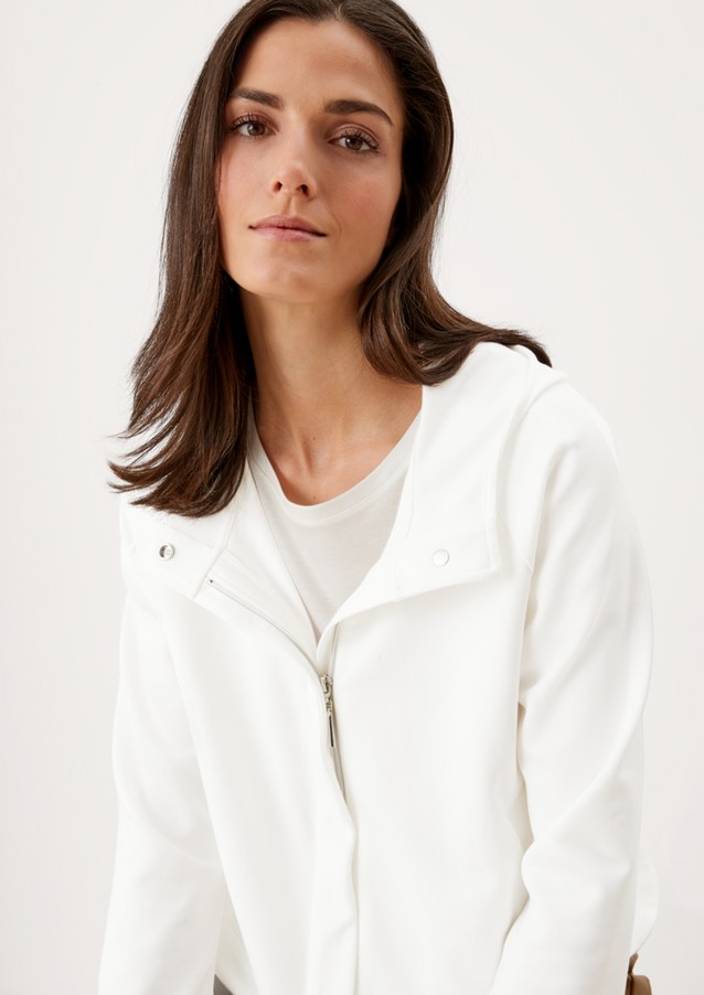 Women Jackets | Cropped hooded jacket in a loose fit - PO87486