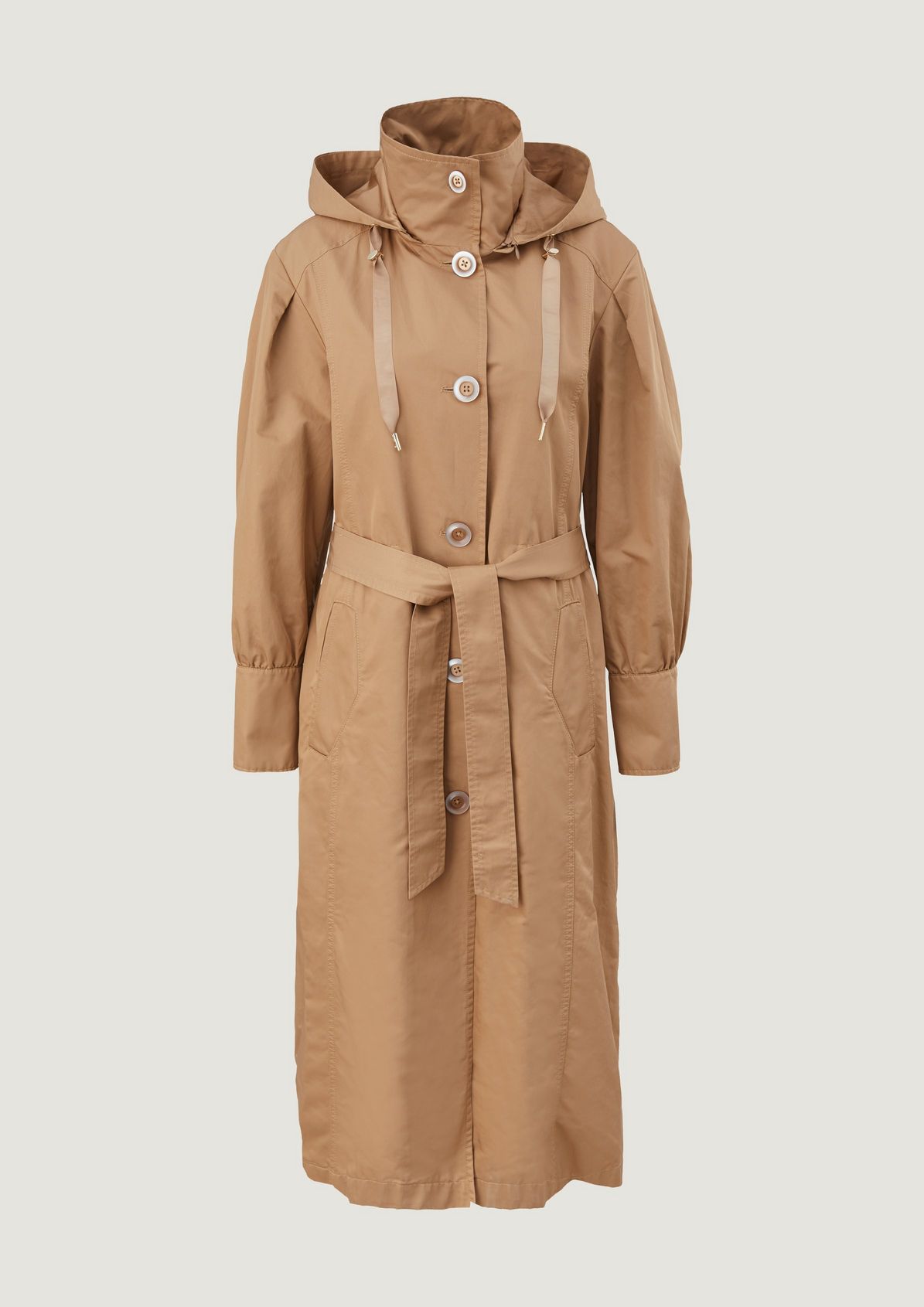 WOMEN FASHION Coats NO STYLE Brown M HElium Trench coat discount 94% 