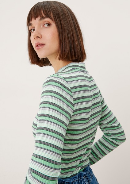 Femmes Shirts & tops | T-shirt au look rayé - XB40457