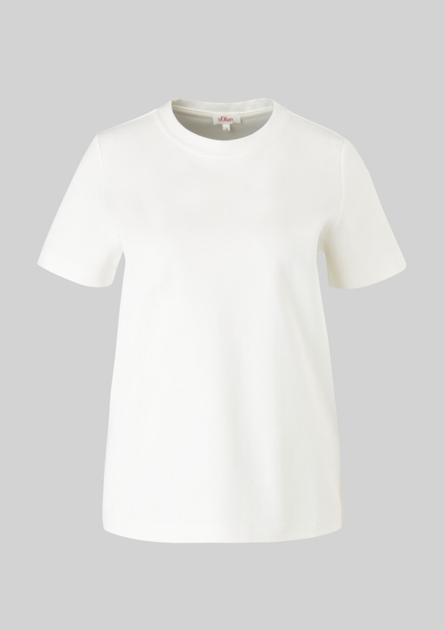 Damen Shirts & Tops | T-Shirt aus Doubleface-Jersey - VM40987