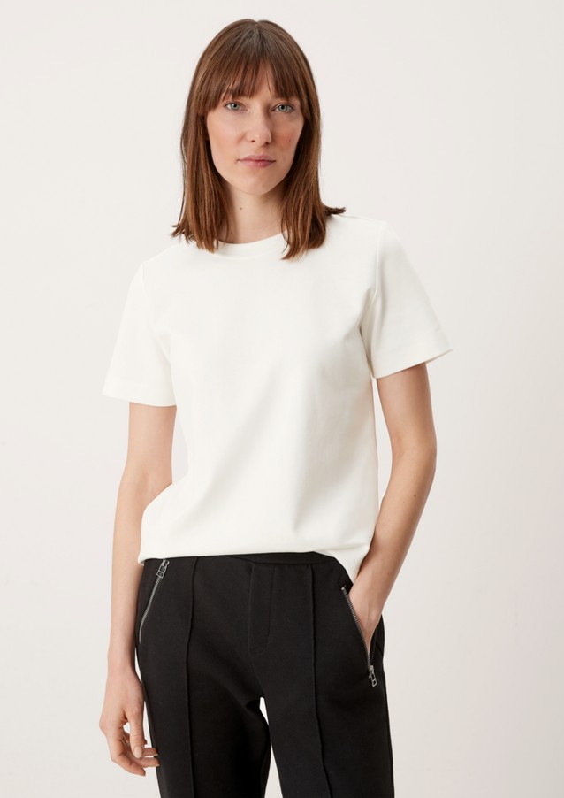 Damen Shirts & Tops | T-Shirt aus Doubleface-Jersey - VM40987