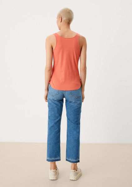 Damen Shirts & Tops | Jerseytop mit Rundhalsausschnitt - XM22130