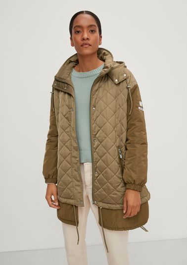 Parka in a layered look from comma