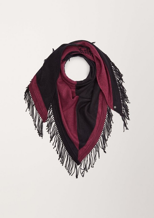 Women Scarves | Scarf with fringing - EY25863