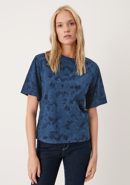 Femmes Shirts & tops | T-shirt en jersey animé d’un imprimé à effet - KY05544