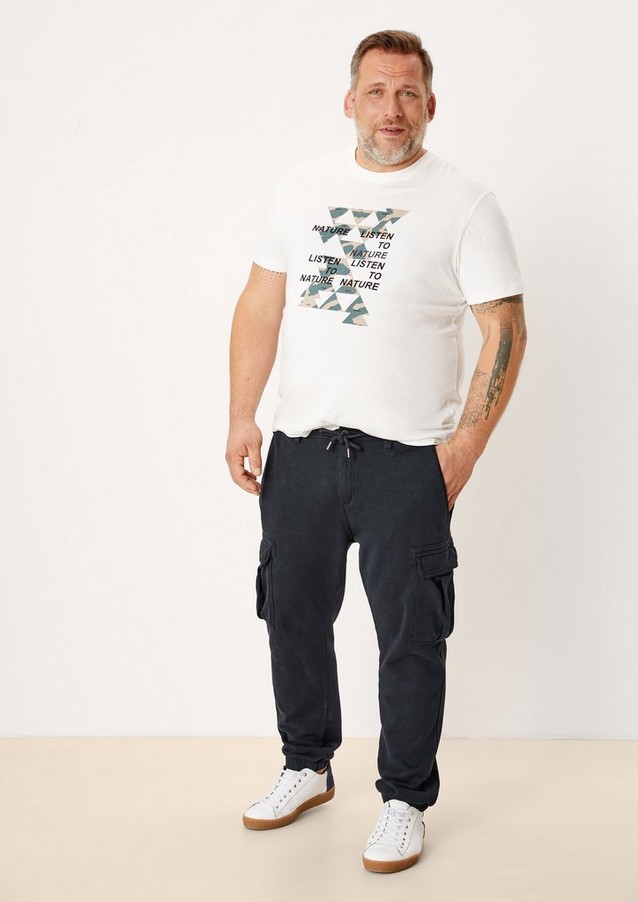 Men Big Sizes | Relaxed: trousers with a cargo pocket - TG76906