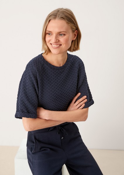 Damen Pullover & Sweatshirts | Shirt im Cropped-Style - JK24078
