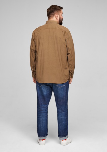 Hommes Big Sizes | Regular : chemise arborant une fine texture velours côtelé - HQ24124