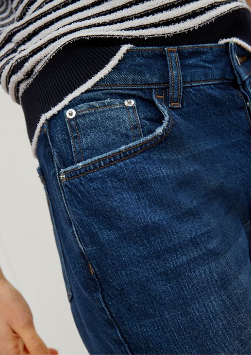 Regular: jeans in a boyfriend cut from comma