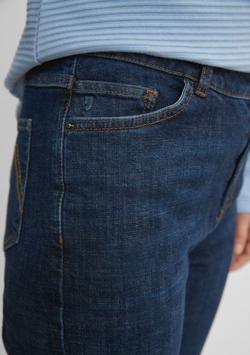 Slim: Flared crop leg-Jeans 