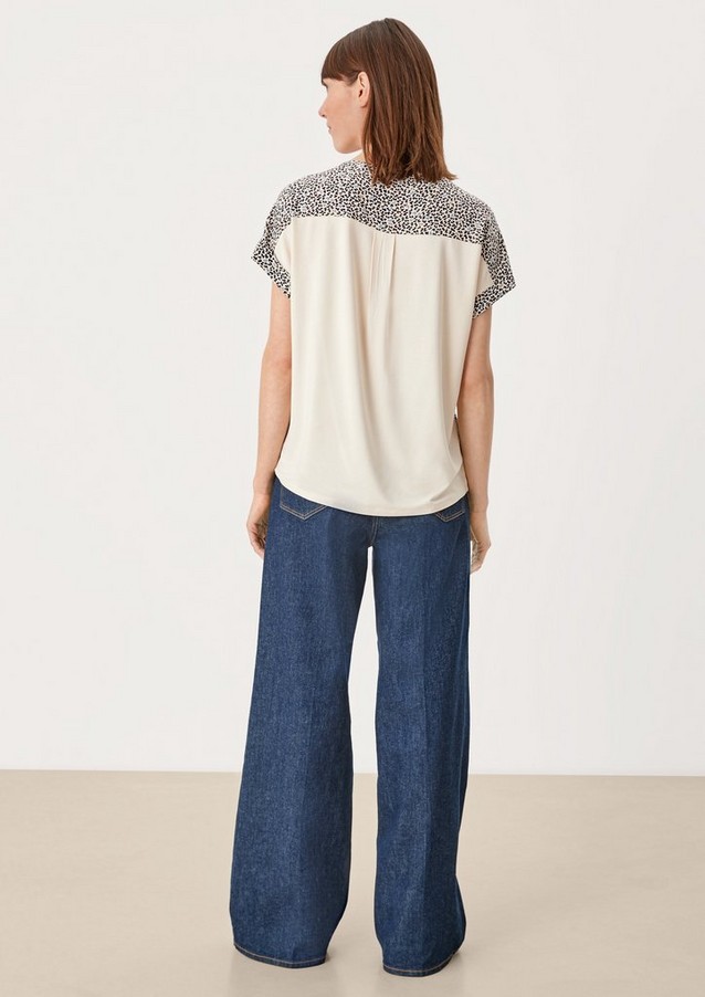 Damen Shirts & Tops | T-Shirt aus Viskose - PD78737