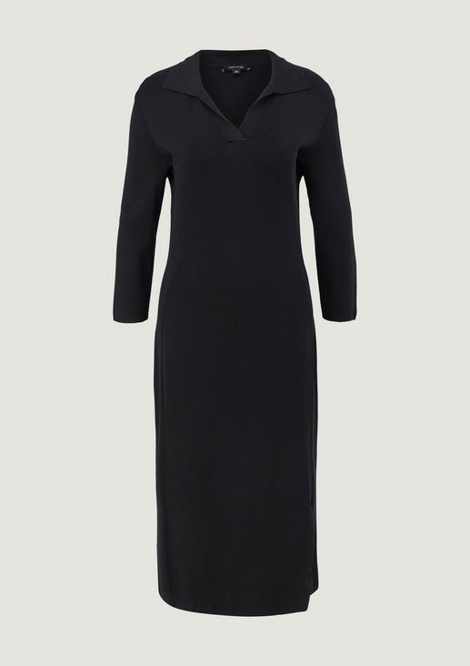 Midi dress made of blended viscose from comma