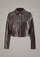Faux reptile leather jacket from comma