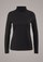 Jersey top with a turtleneck collar from comma