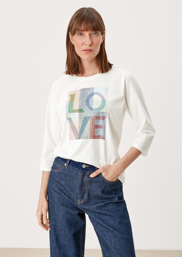 Damen Shirts & Tops | Jerseyshirt mit Frontprint - LC95693