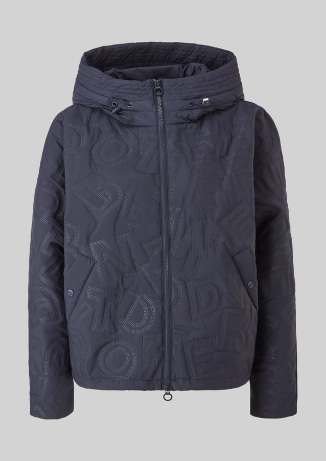 Women Jackets | Jacket with an embossed logo - UT56405