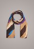 Fine woven scarf with a pattern from comma