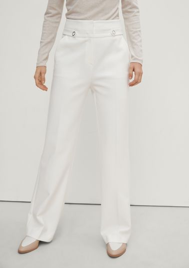 Relaxed: trousers with a flared leg from comma