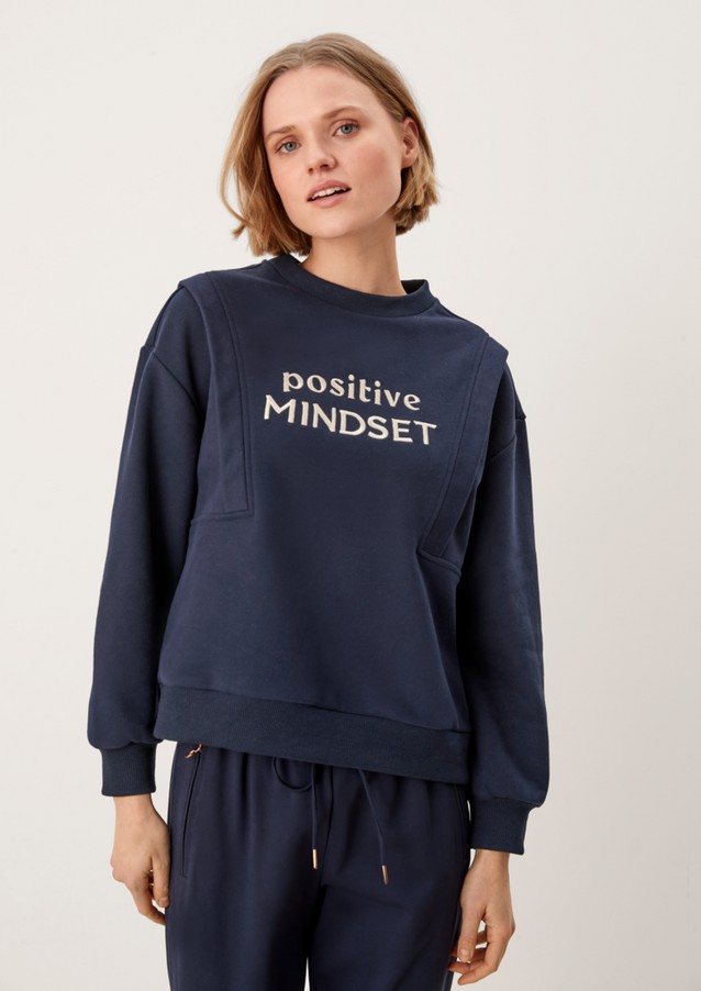 Women Jumpers & sweatshirts | Soft sweatshirt with lettering - RB87450
