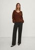 Cotton knit jumper from comma