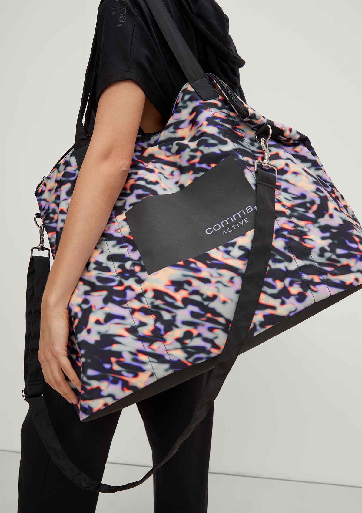 Sports bag with an all-over print from comma