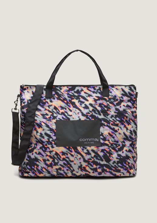 Sports bag with an all-over print from comma