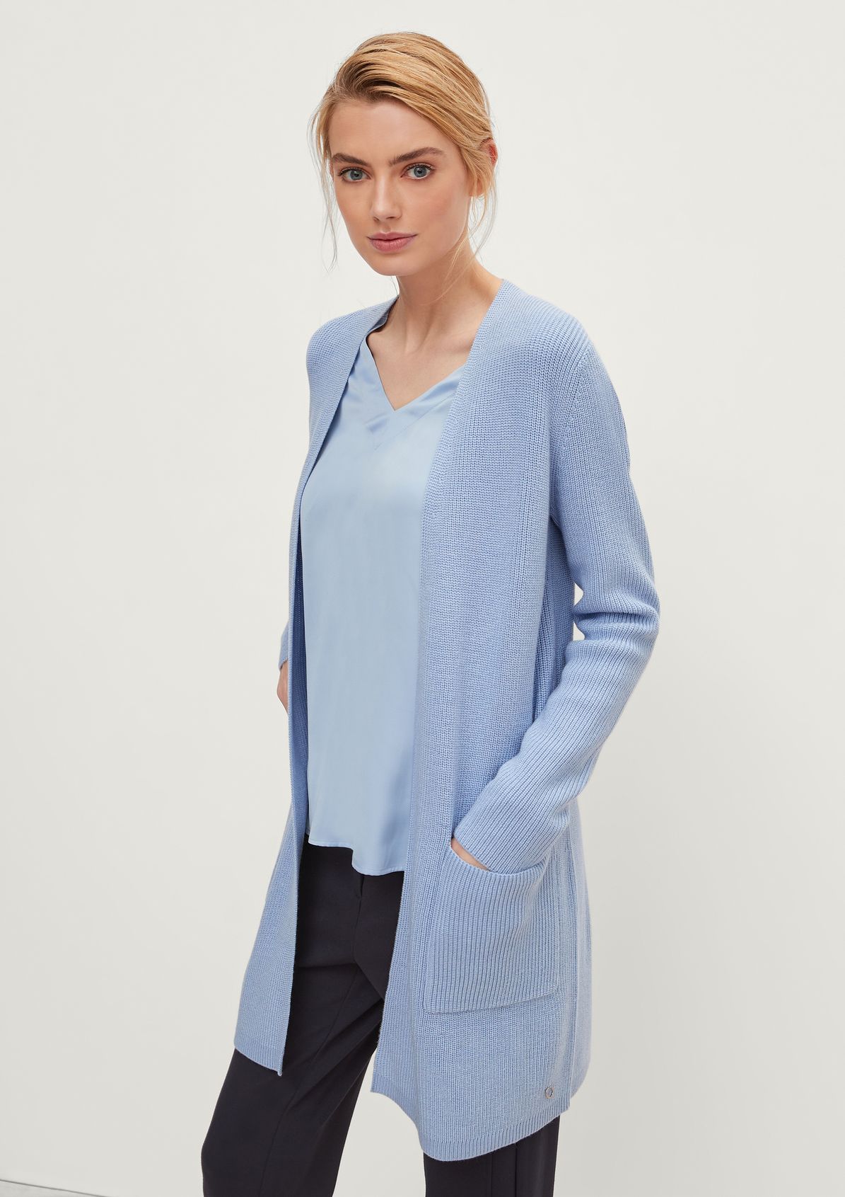 Cardigan with pockets from comma
