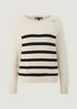 Jumper with stripes from comma
