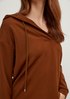 Modal blend hooded jumper from comma
