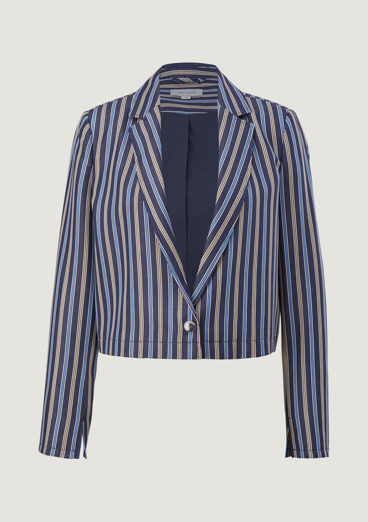 Blazer with a striped pattern from comma