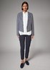 Blazer with a striped pattern from comma