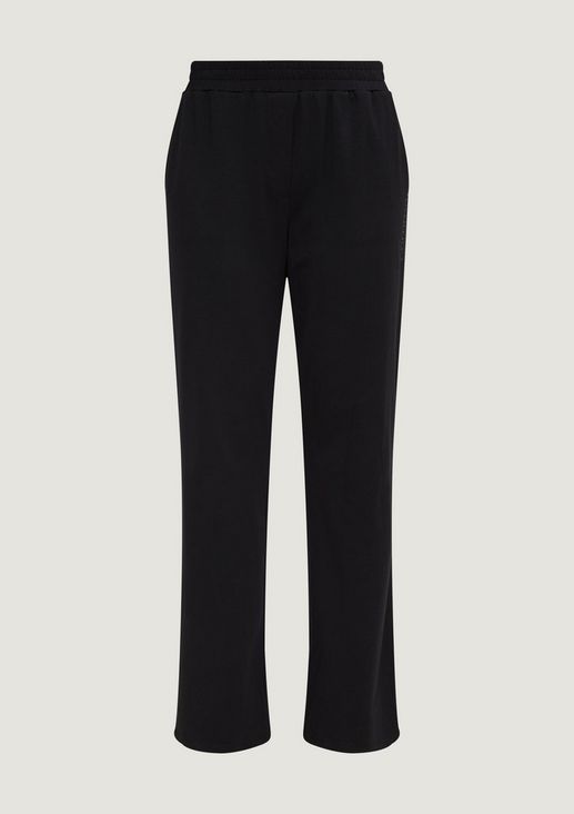 Cotton blend yoga trousers from comma