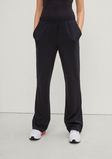 Cotton blend yoga trousers from comma