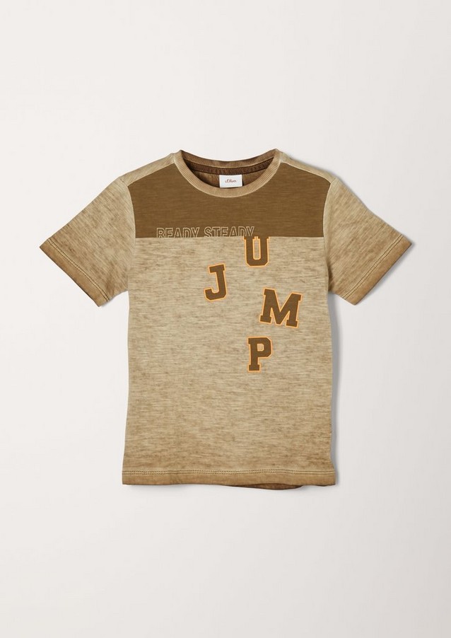 Junior Kids (Größen 92-140) | Jerseyshirt mit Schriftprint - WD97309